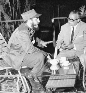 Presidente Venezuela Romulo Betancourt e Fidel Castro Cuba