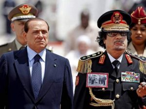Libia Gheddafi Italia Berlusconi