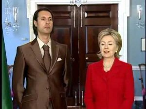 Libia Mutassim Gheddafi USA Hillary Clinton