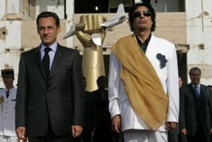 Libia Gheddafi Francia Sarkozy
